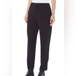 Jones New York Signature Women's Stretch Black Trousers Dress Pants Size 14